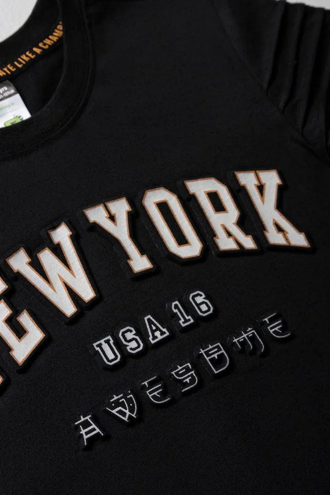 New York Tuxedo T-Shirt Black