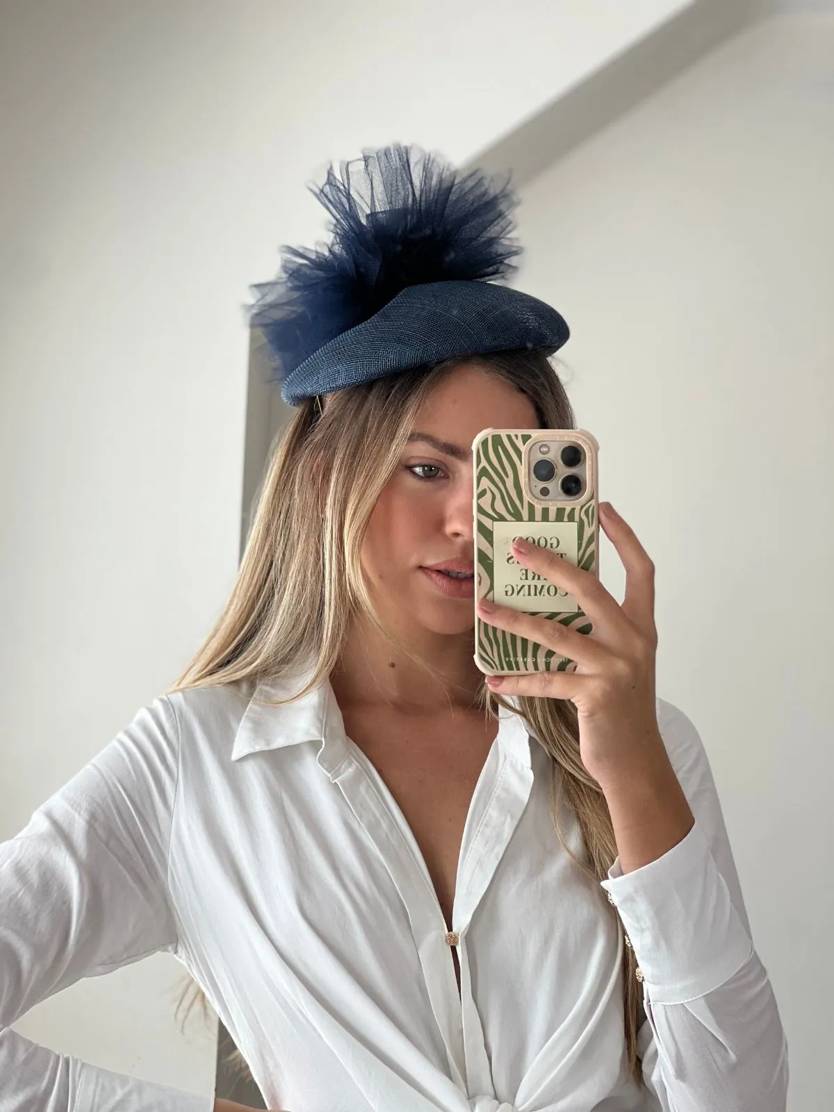 Newmarket Pom Pom Hat in Navy