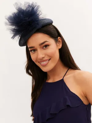 Newmarket Pom Pom Hat in Navy