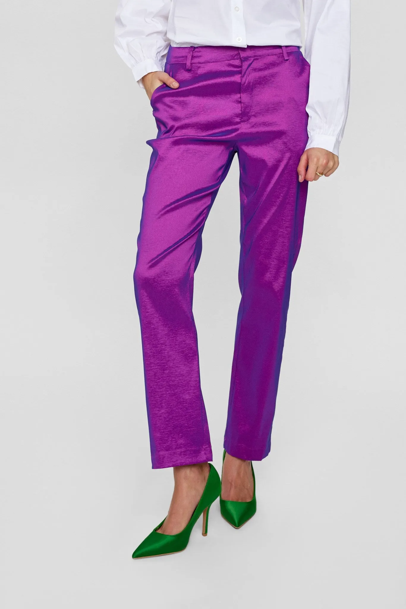 NULUA PANTS - Vibrant Orchid