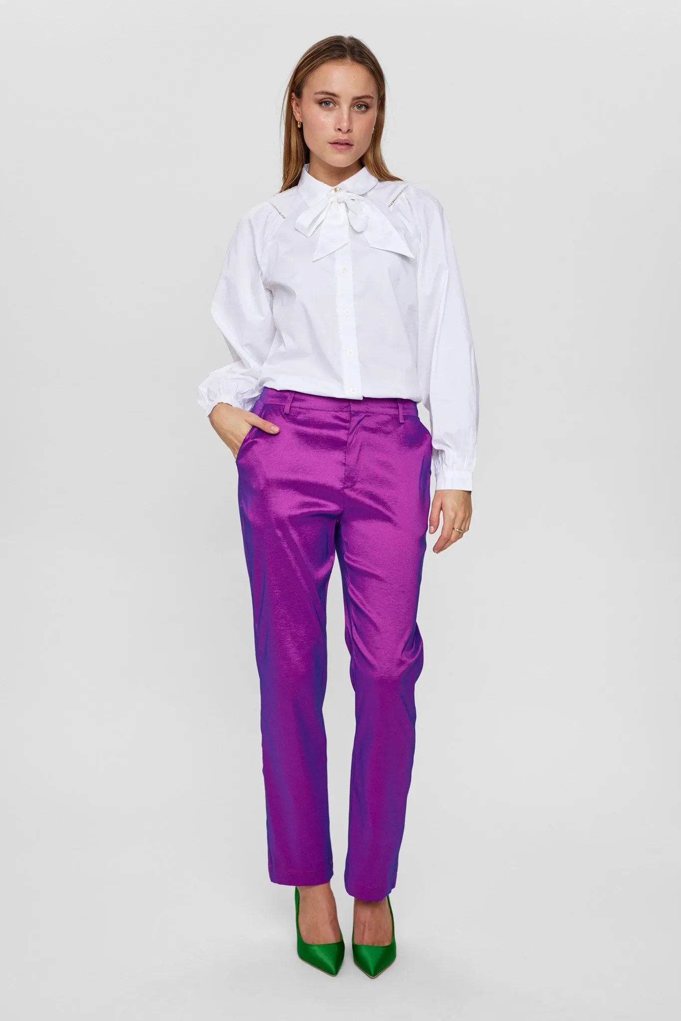 NULUA PANTS - Vibrant Orchid