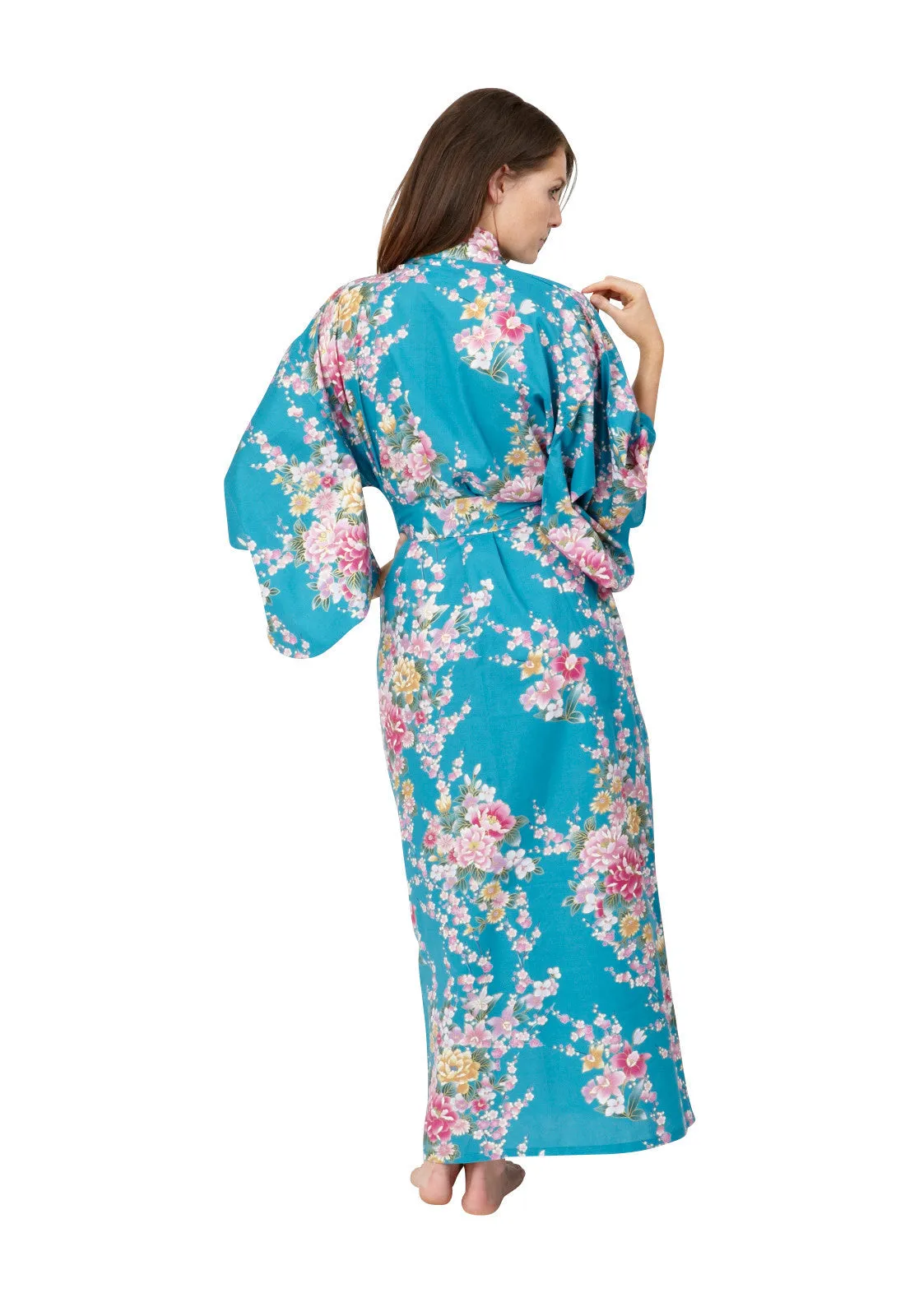 Orchis Resort Womens Plus Size Cotton Kimono Robe