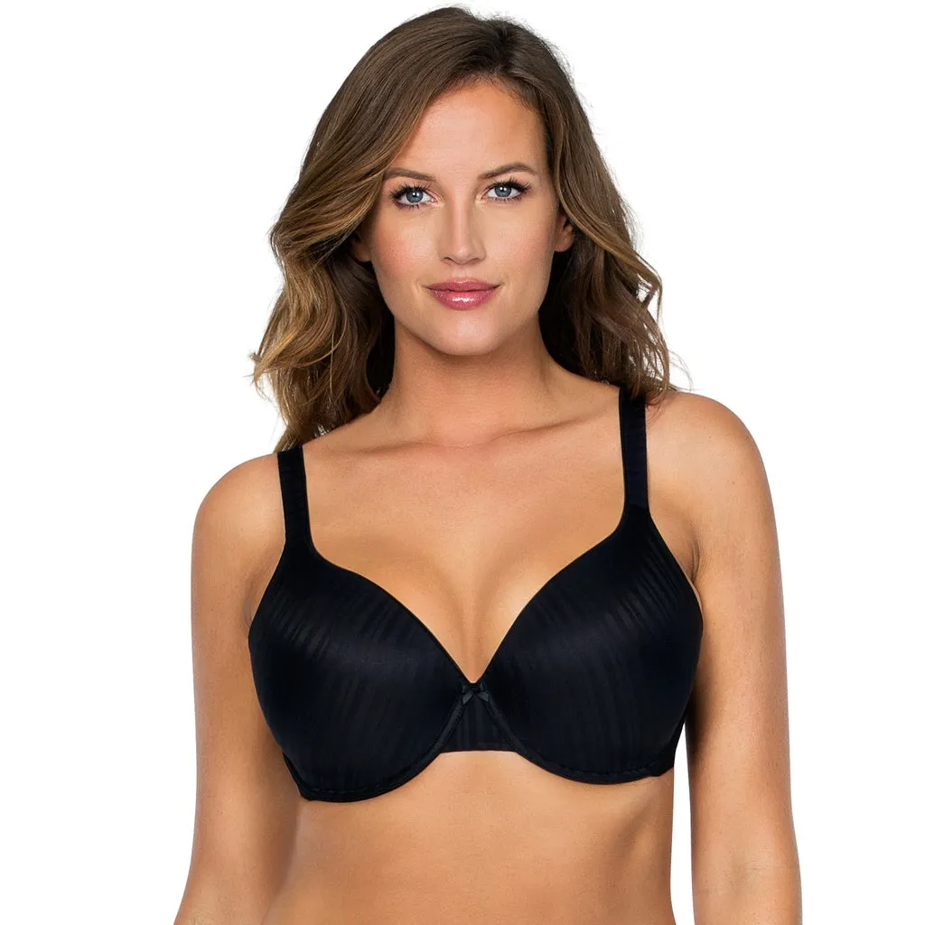 Parfait Aline T-shirt Bra P5251 Black