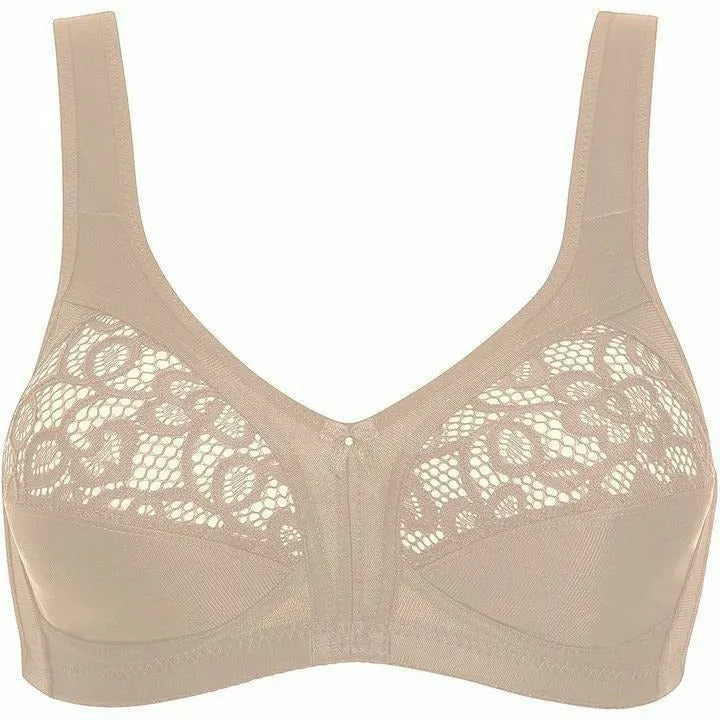 Plus Size Wirefree Bra with Padded Straps