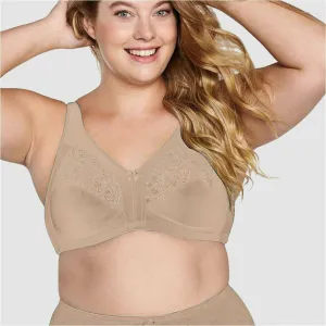 Plus Size Wirefree Bra with Padded Straps