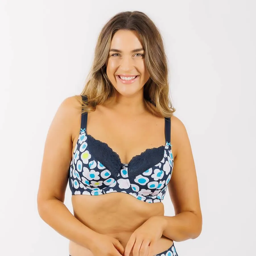 Print Full Cup Bra