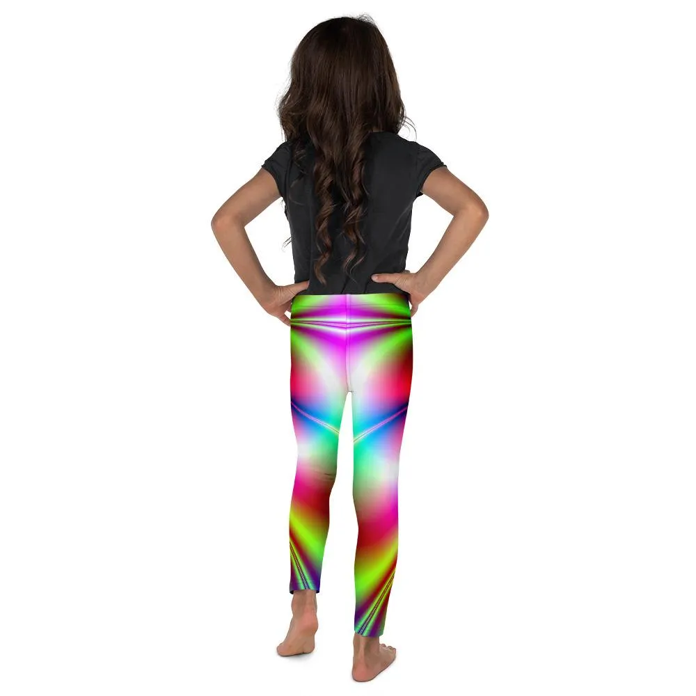 Psychedelic Neon Kid's Leggings