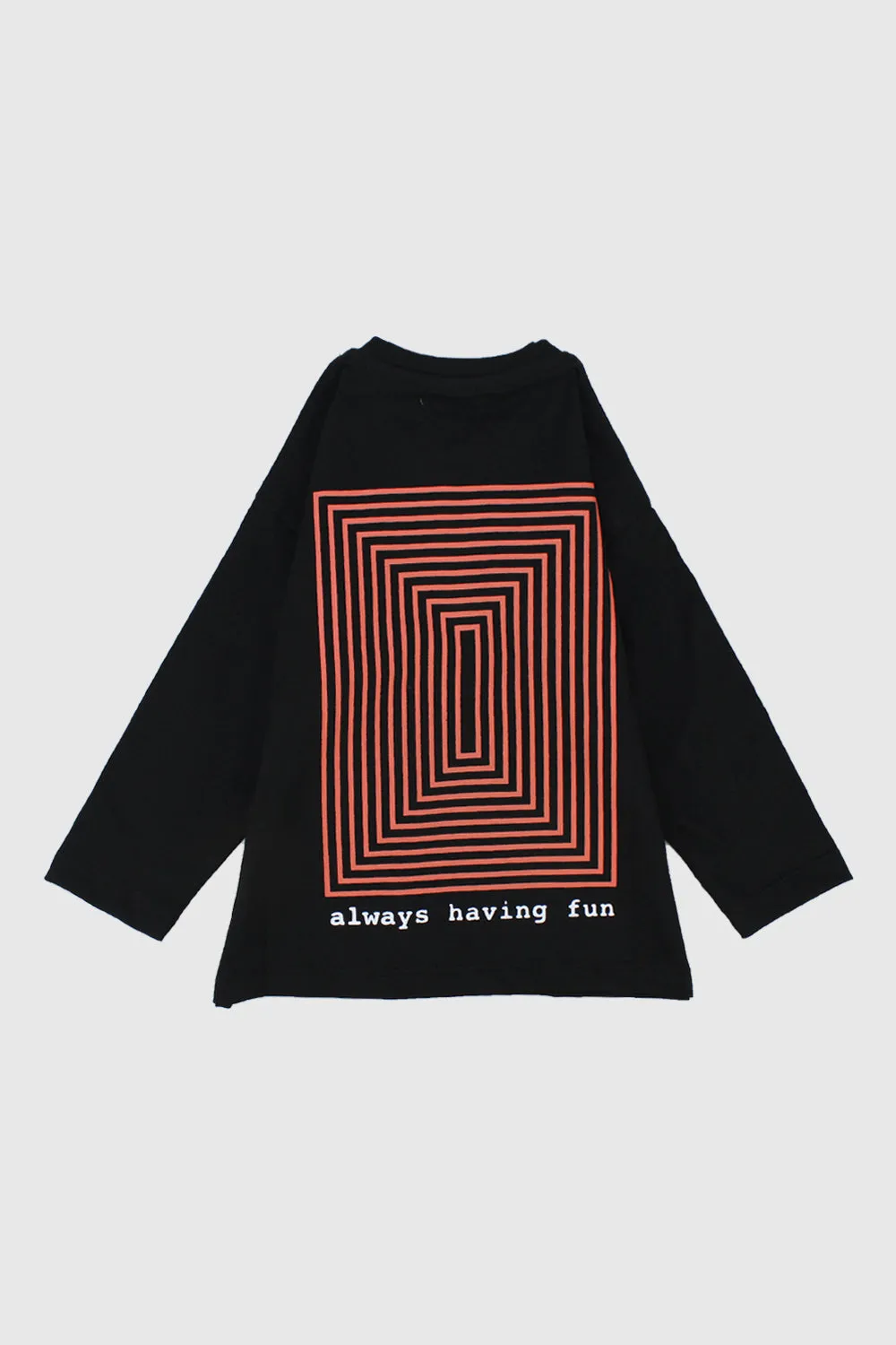 "Always Having Fun" Long-Sleeved T-Shirt