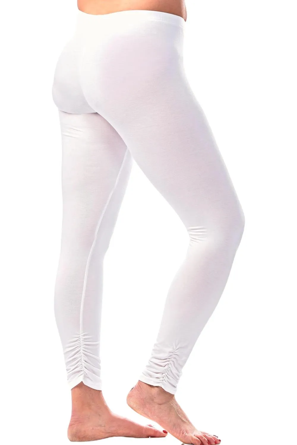 Rapz Bamboo Leggings, White (4623)