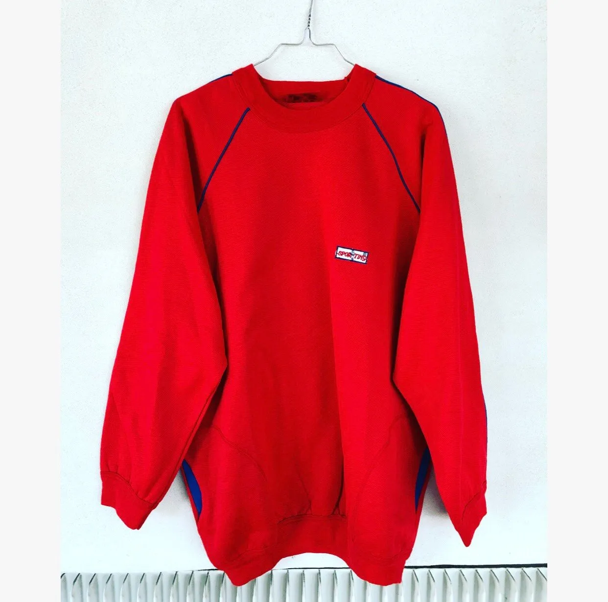 Red Oversized Sweatsuit