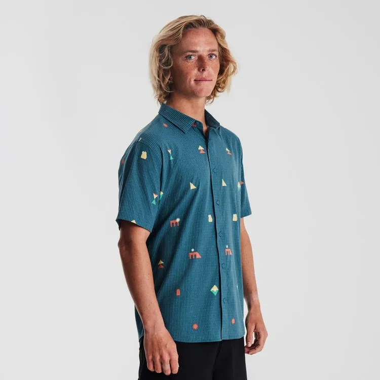 Roark "Bless Up" Breathable Stretch Shirt - Costas