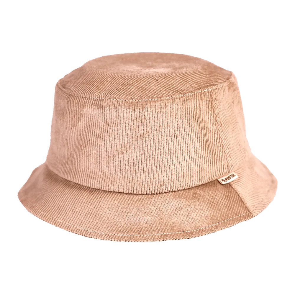 Rockaway Hemp Corduroy Bucket Hat | Beige