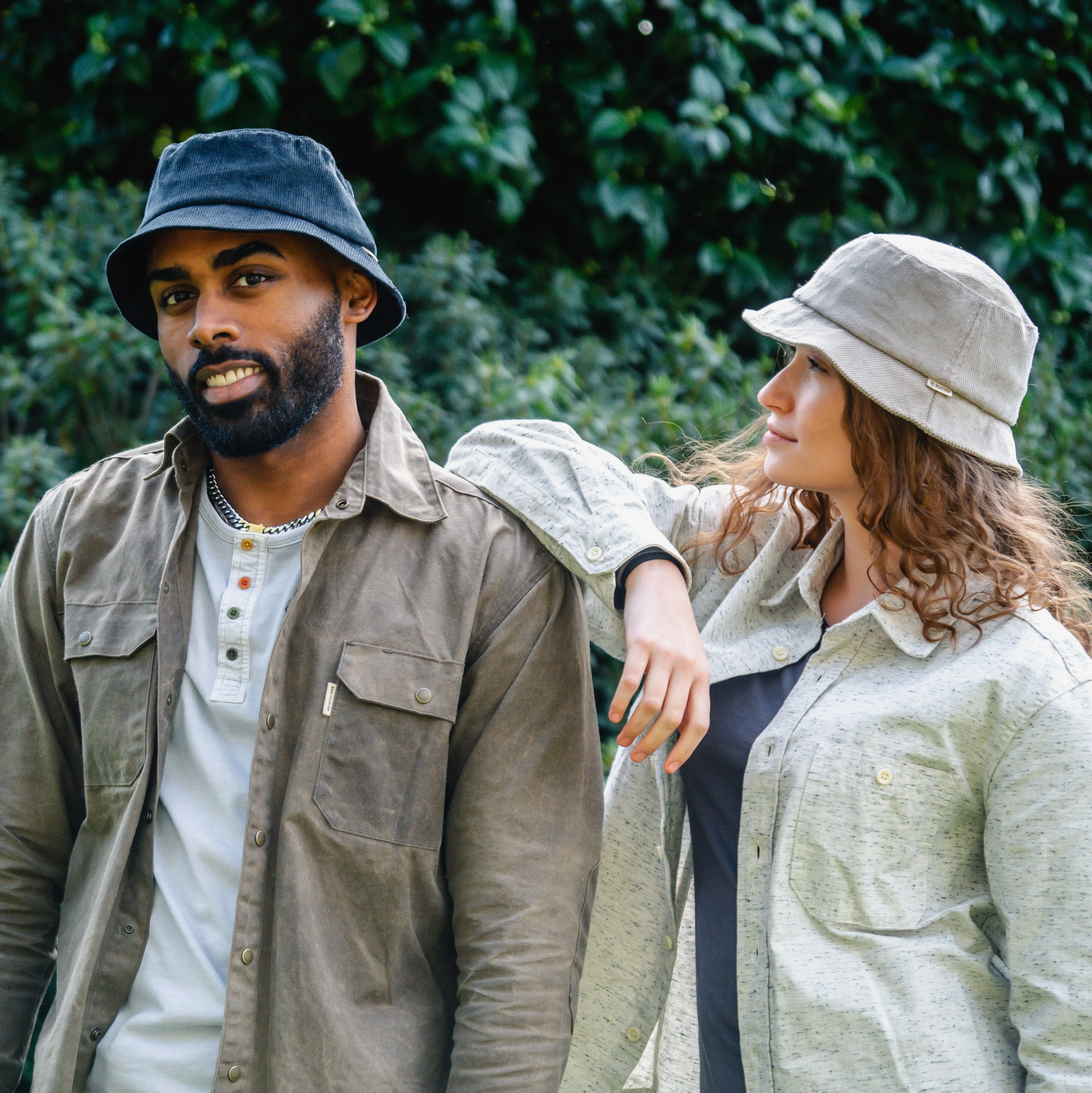 Rockaway Hemp Corduroy Bucket Hat | Beige