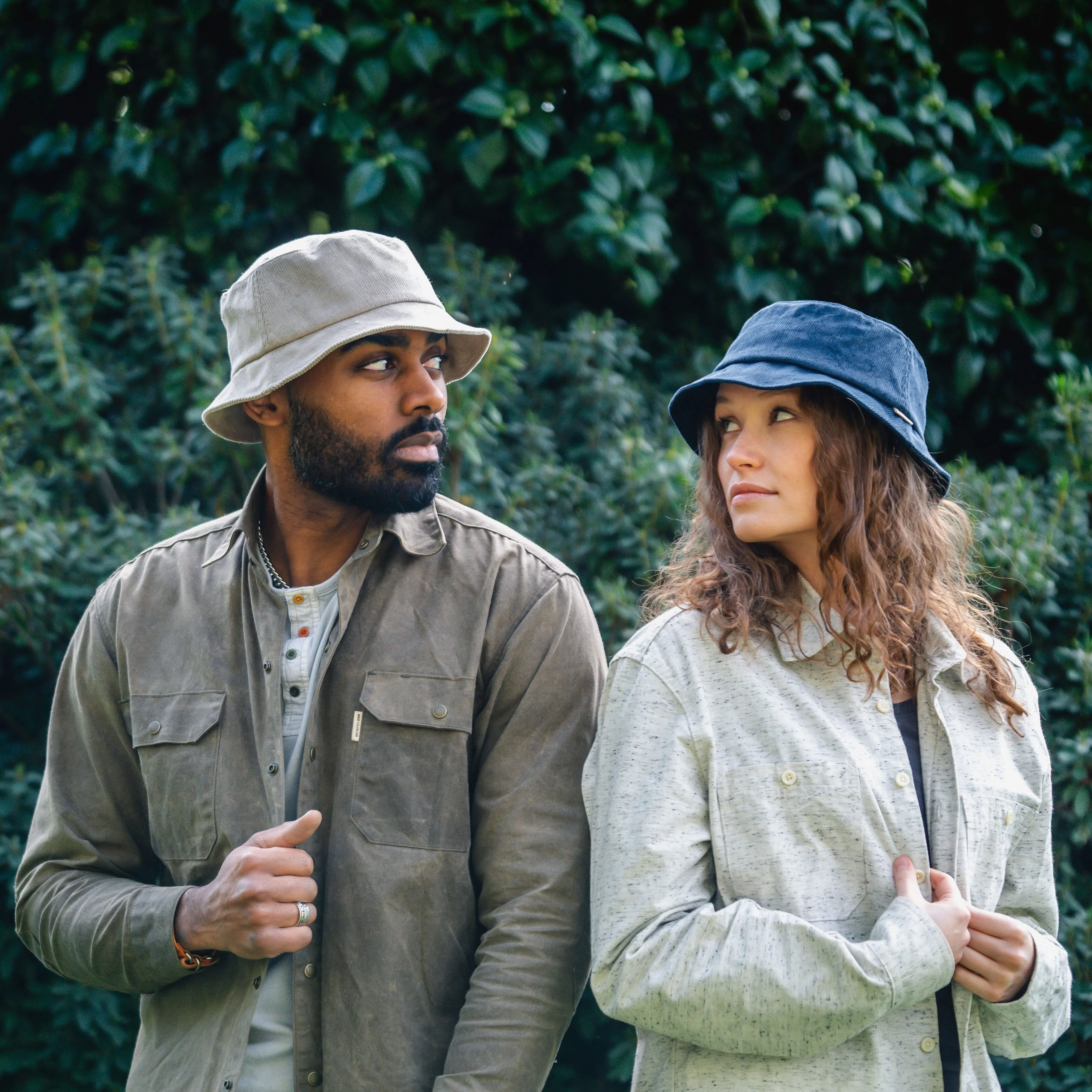 Rockaway Hemp Corduroy Bucket Hat | Beige