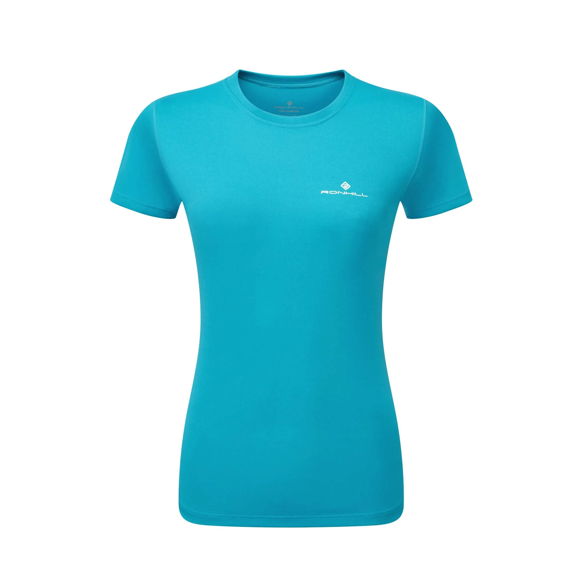 Ronhill | Women's Core S/S Tee - Azure/Bright White