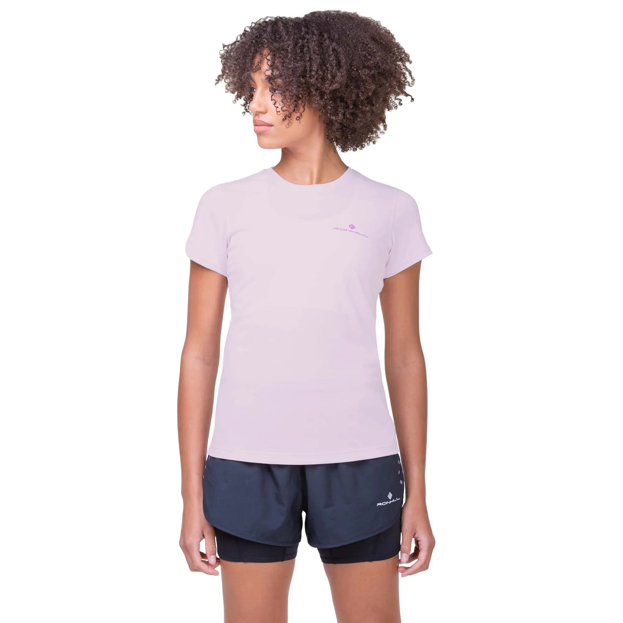 Ronhill | Women's Core S/S Tee - Ballet/Fuchsia