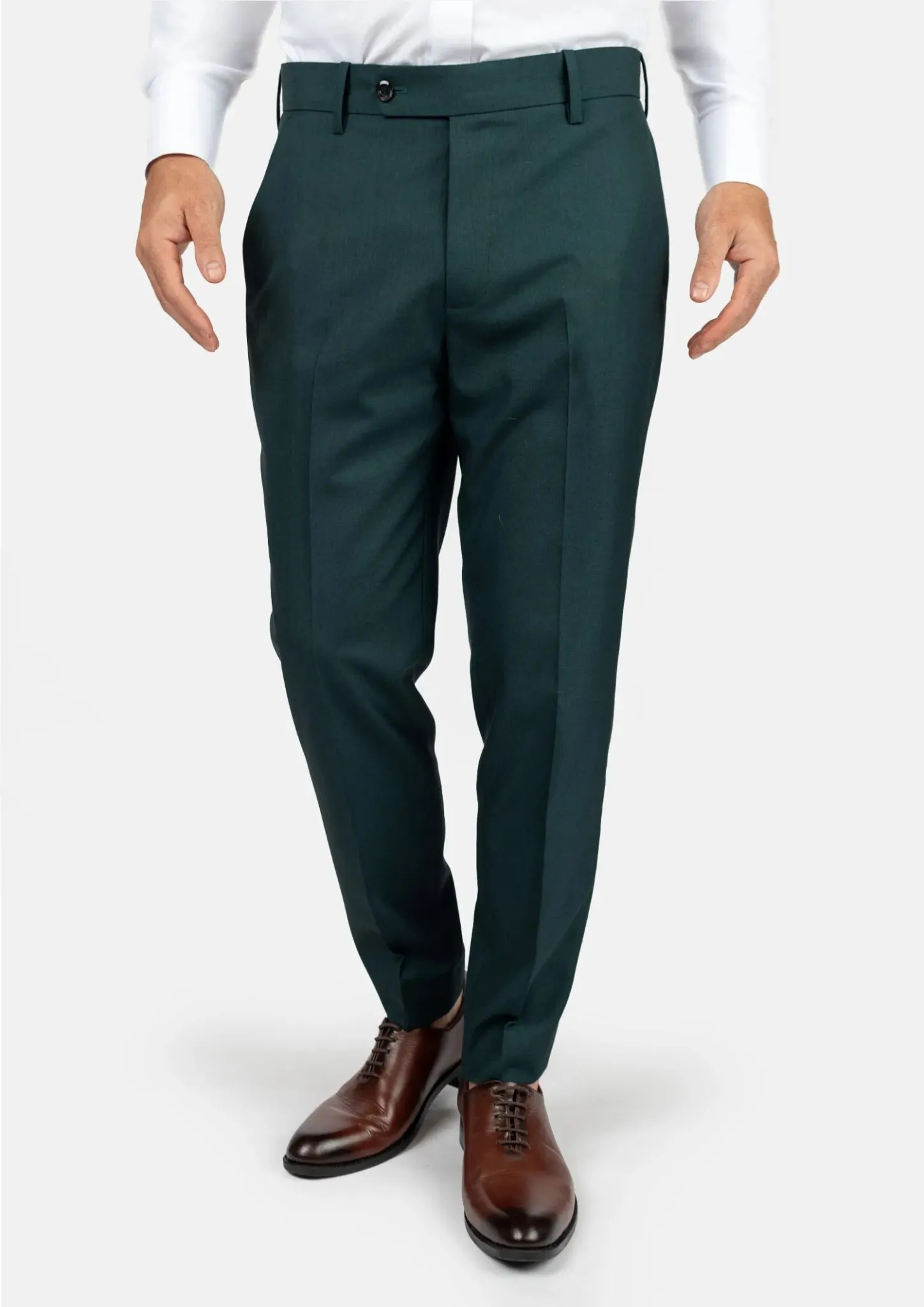 Sacramento Green Sharkskin Pants