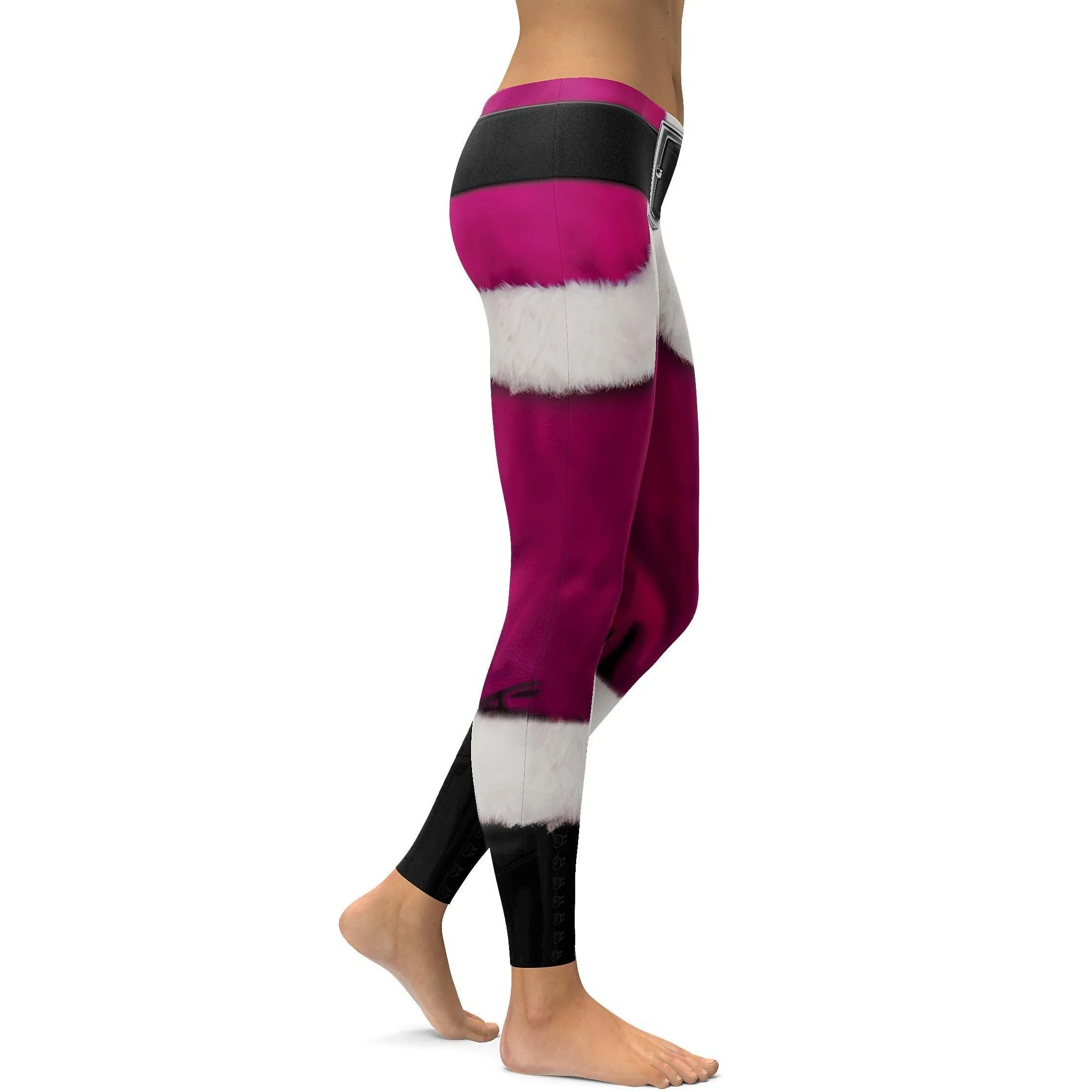 Santa's Pants Pink Leggings