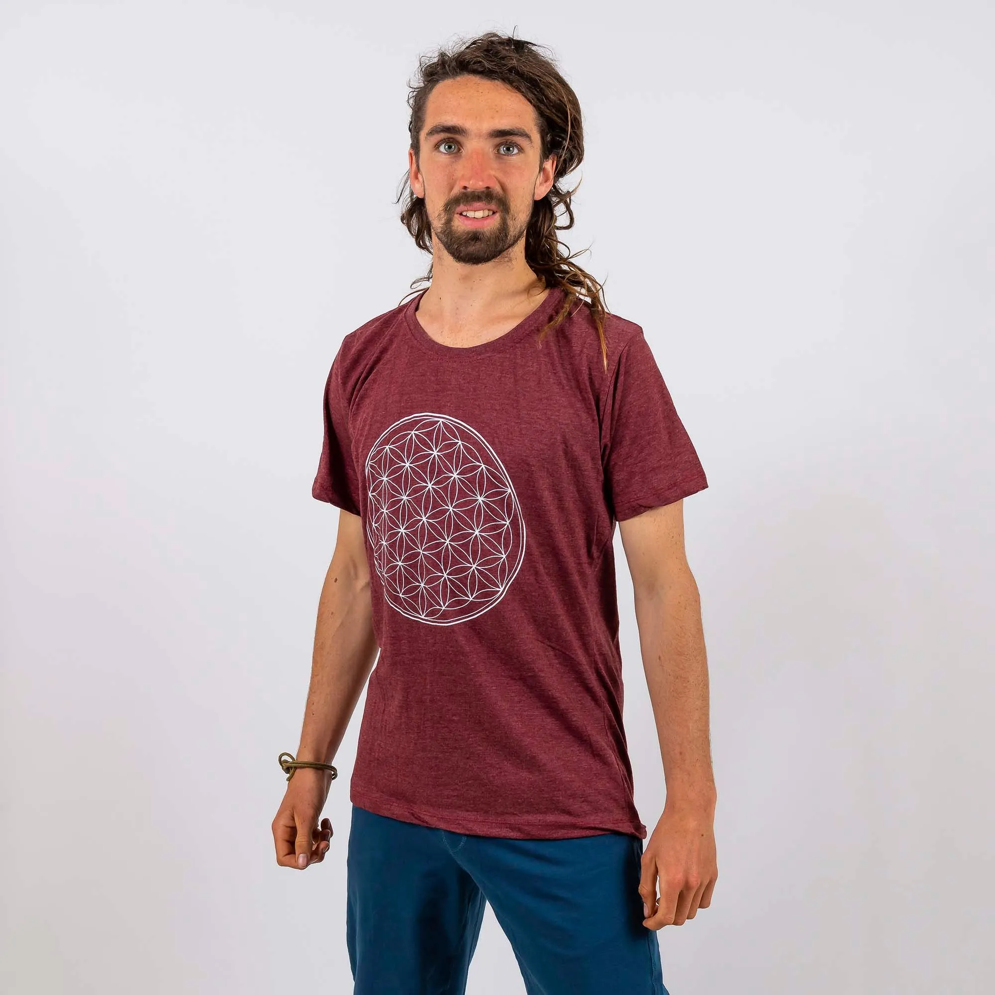 Shiva T-Shirt - Flower of Life Print