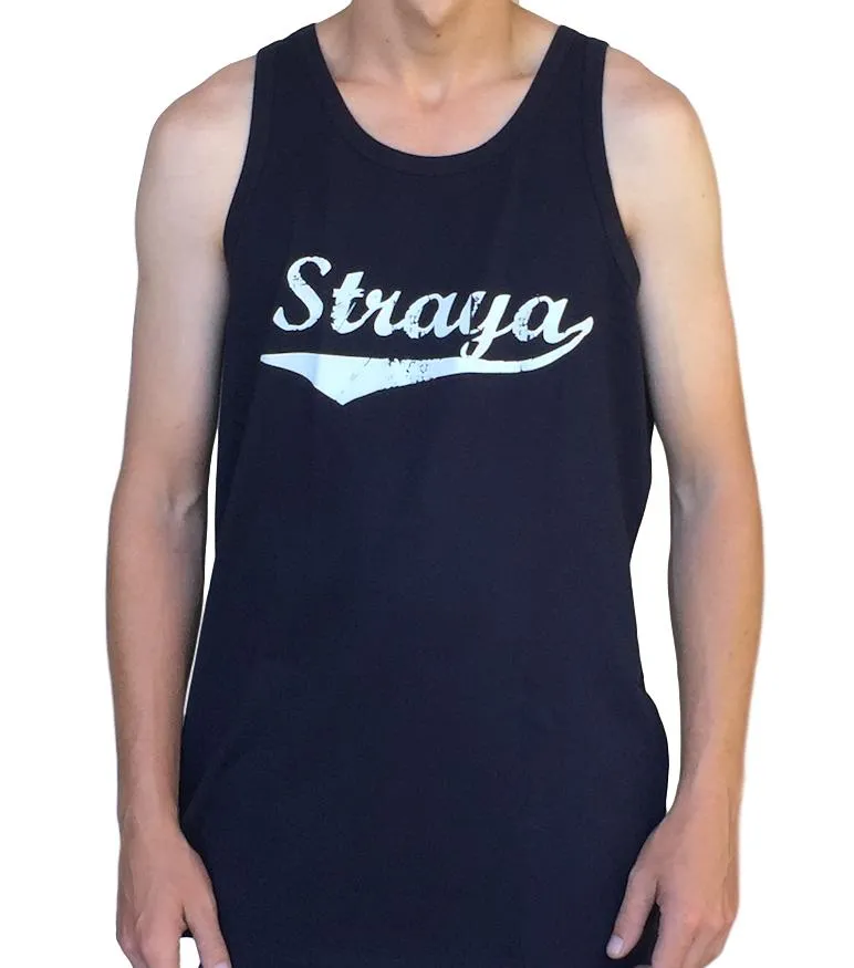 Straya Mens Singlet (Navy)