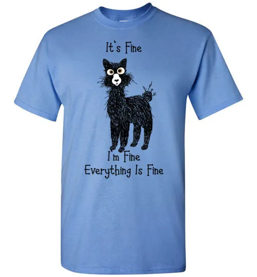 t-shirt: Alpaca I'm Fine Short-Sleeve