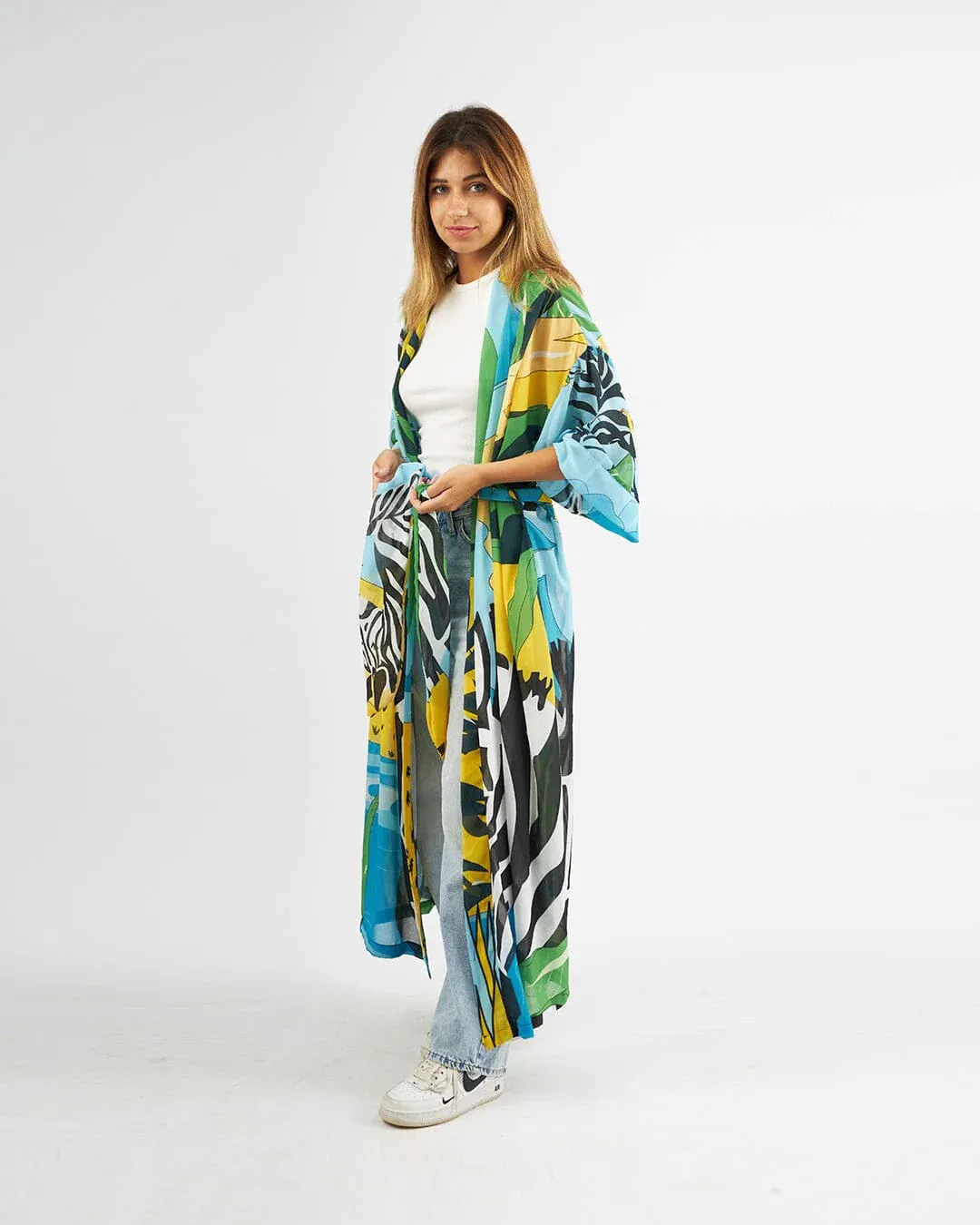 The Dazzle - Chiffon Kimono - The Makeovr