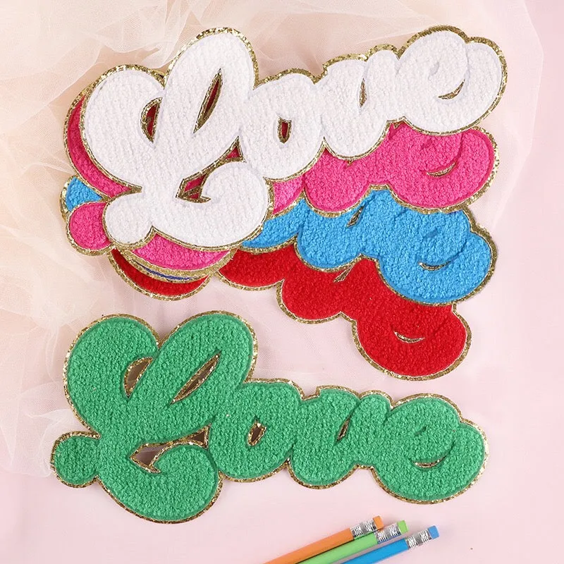 TikTok Trending Chenille Letter Patch for Sweatshirt