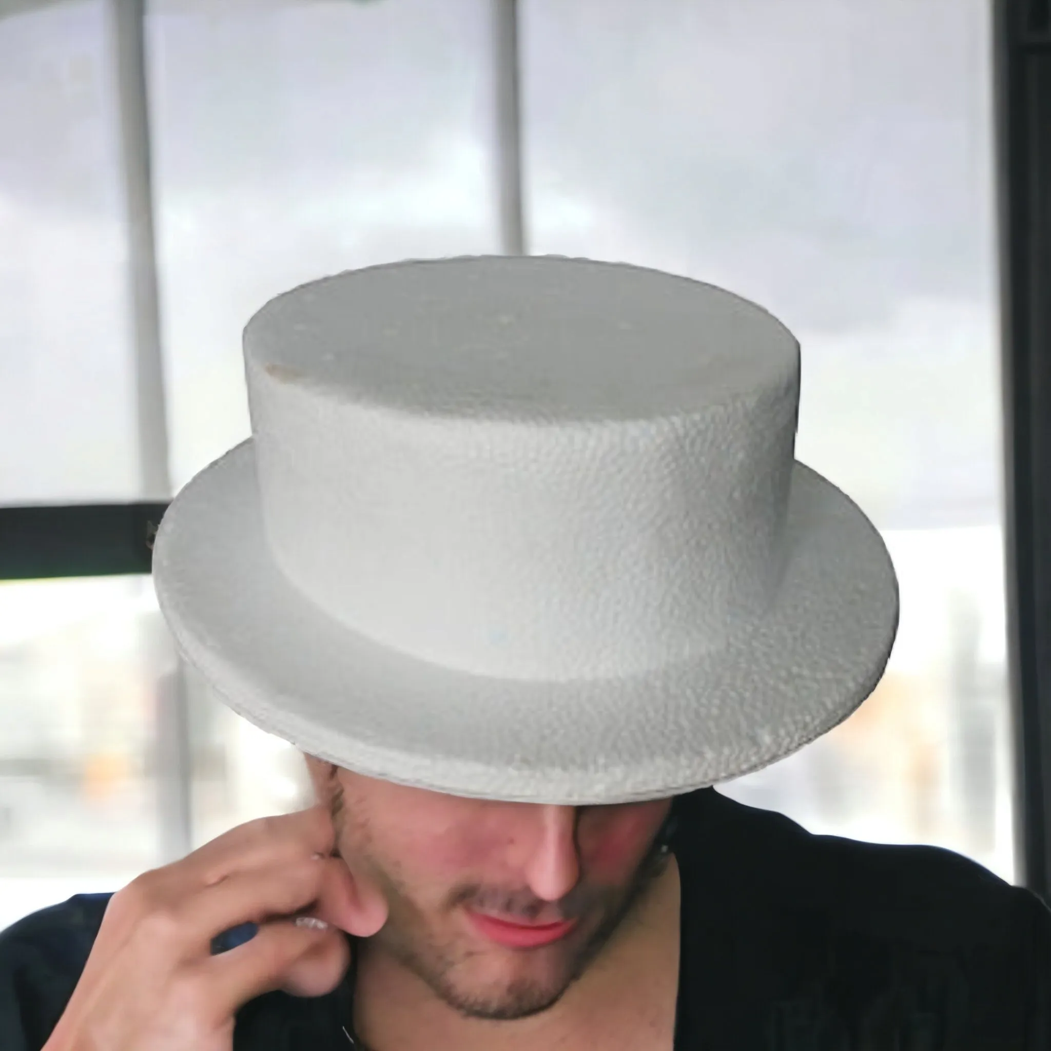 Top Hat Polystyrene Styrofoam Cheesecutter Top Hat