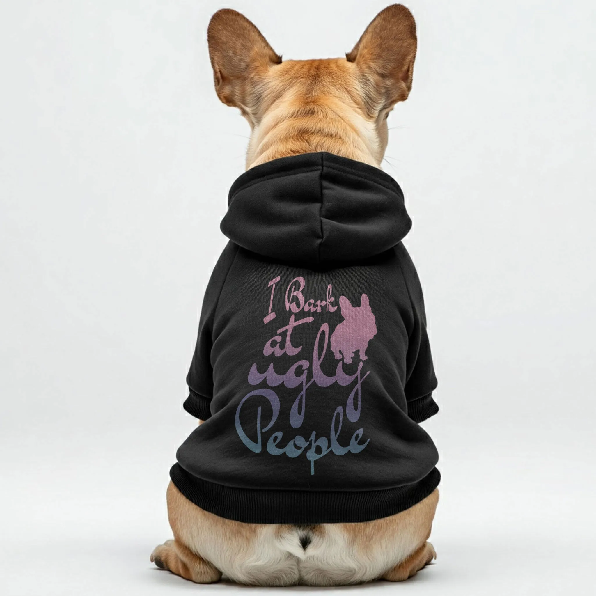 Ugly People - Personalized French Bulldog Hoodies with Funny Quotes – Stylish, Cozy, and Premium 100% Cotton