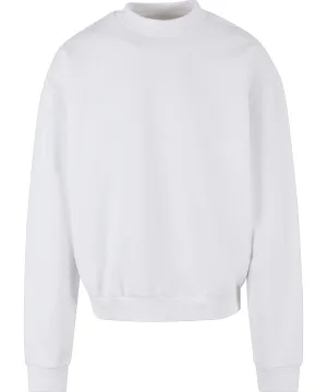 Ultra-heavy cotton crew neck | White