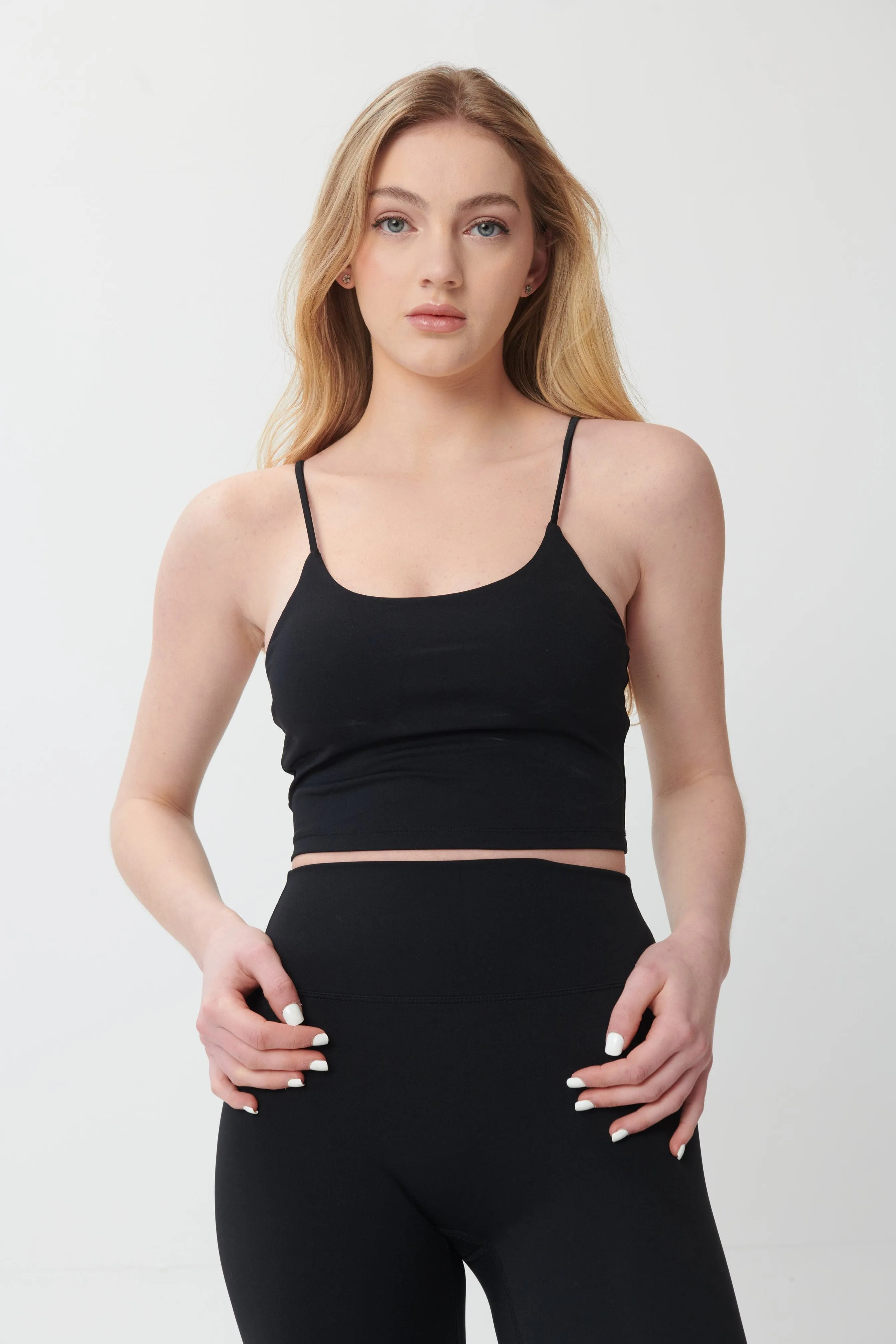 Ultra-Soft Scoop-Neck Tank - Black