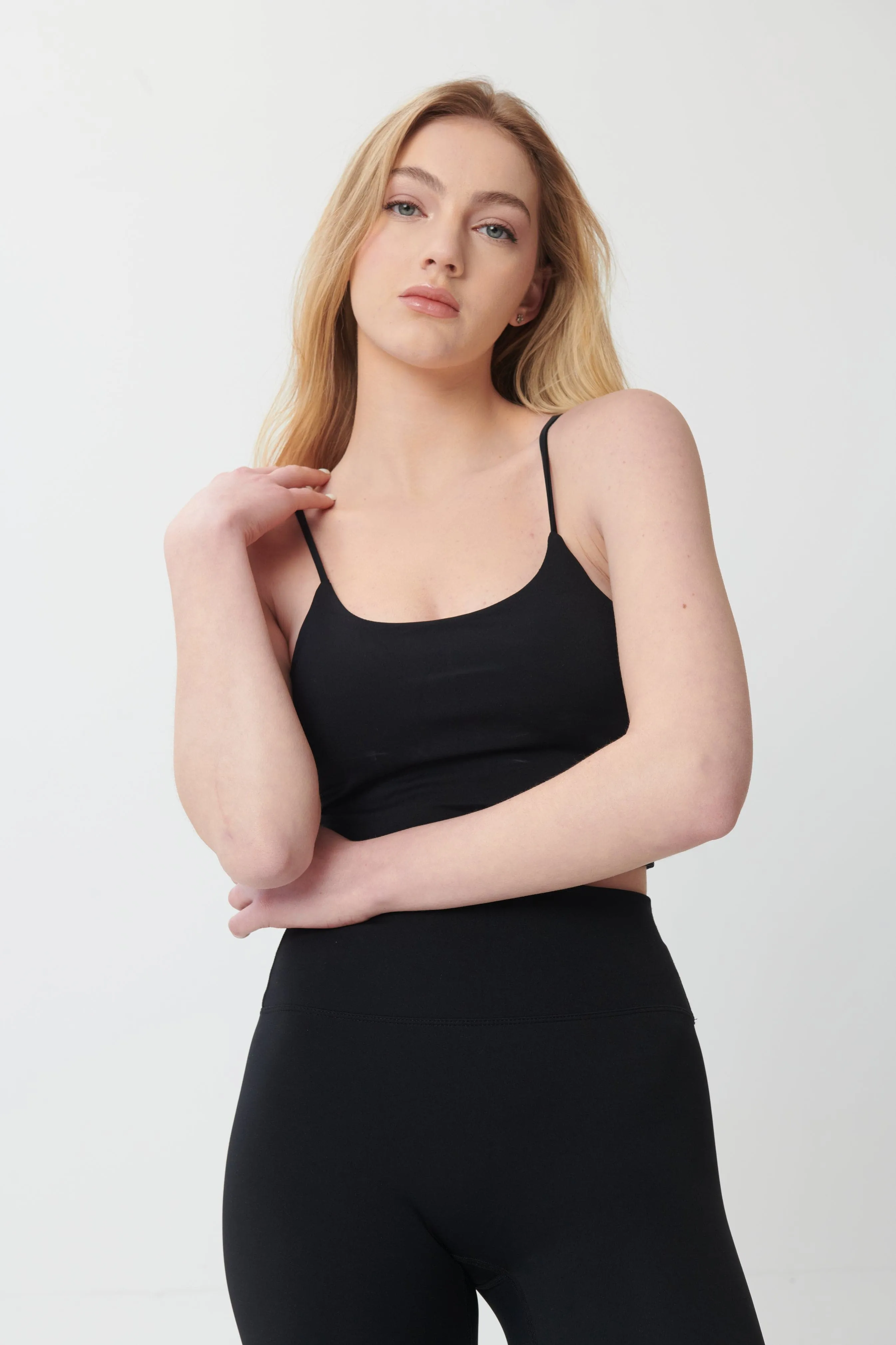 Ultra-Soft Scoop-Neck Tank - Black