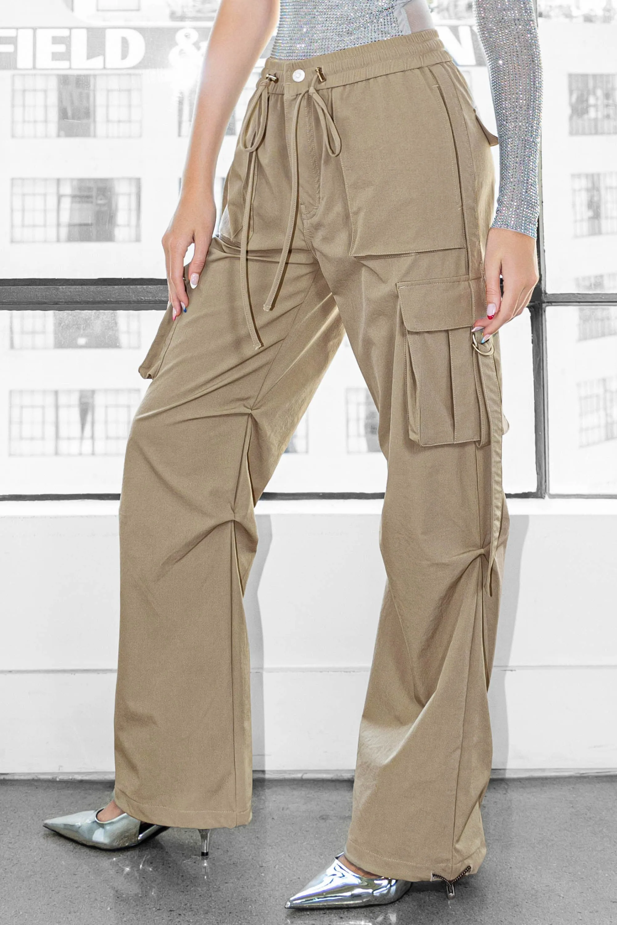 Vibrant Colors Cargo Pants