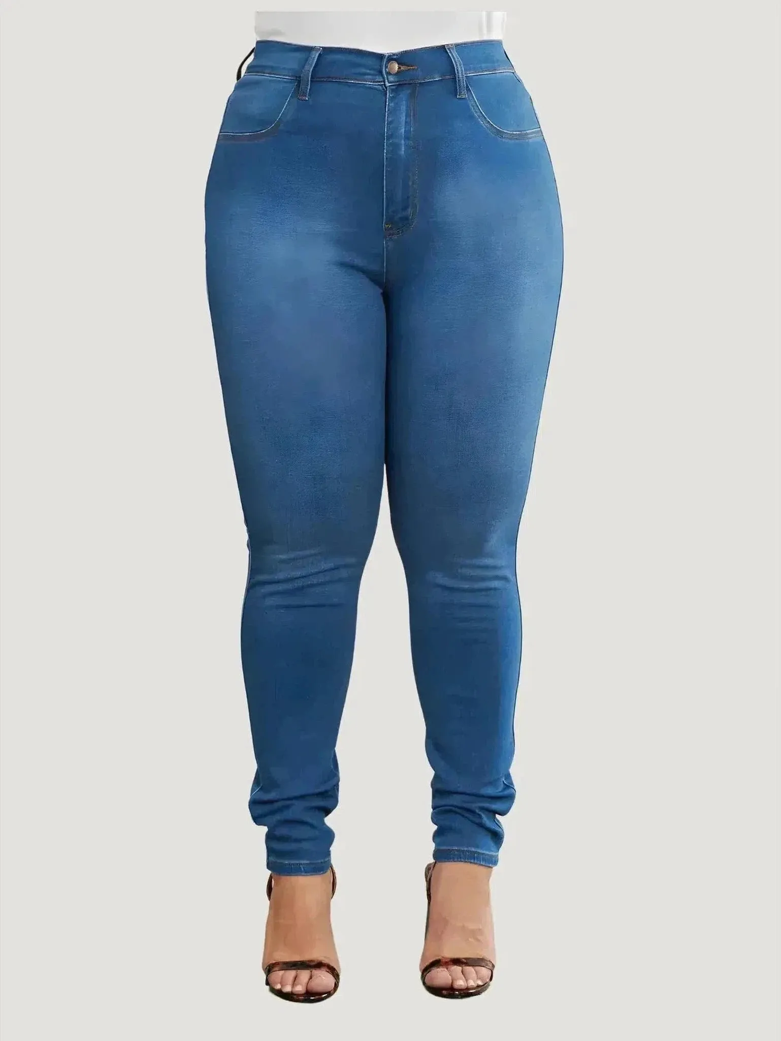 Vibrant M.i.U Plus Size All Season Skinny Jeans