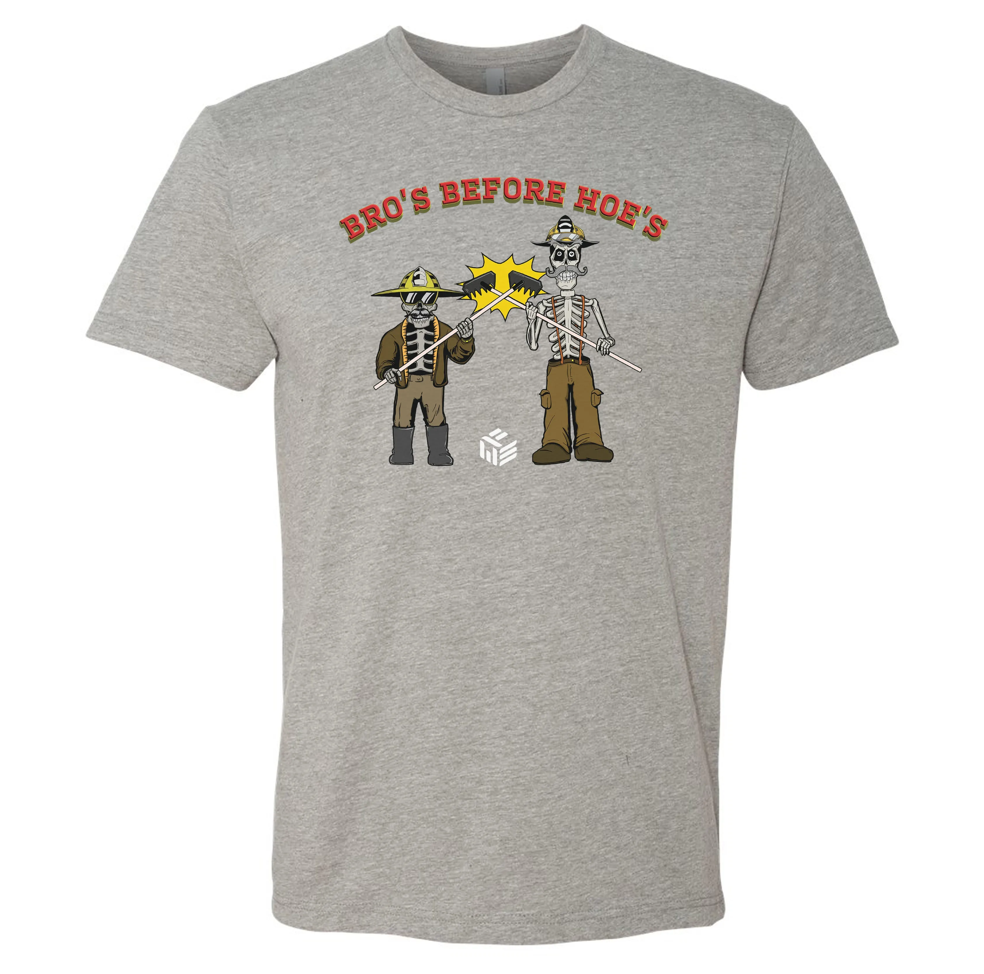 Western Fire Supply Bros Before Hoes Tee