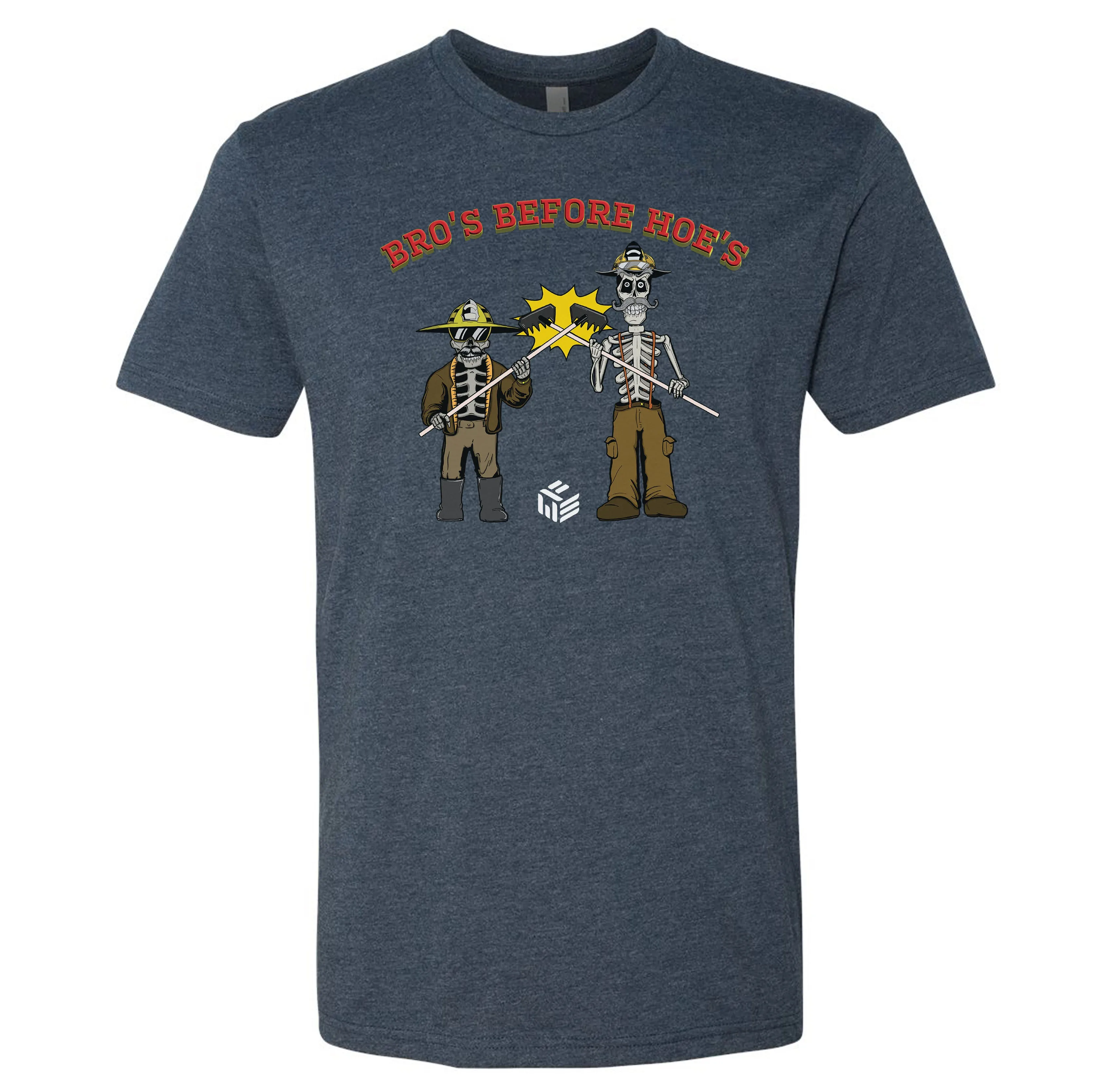 Western Fire Supply Bros Before Hoes Tee