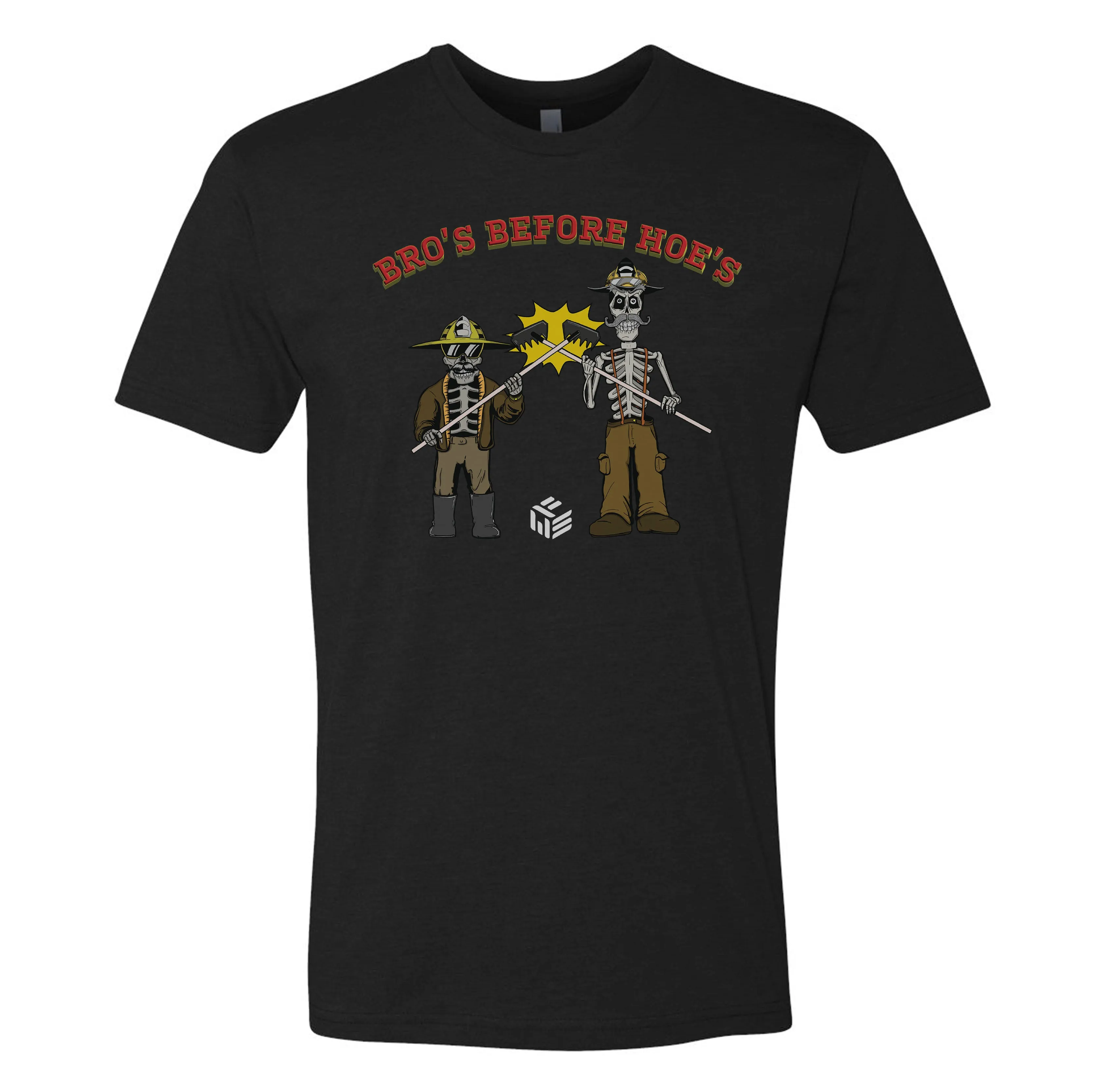 Western Fire Supply Bros Before Hoes Tee