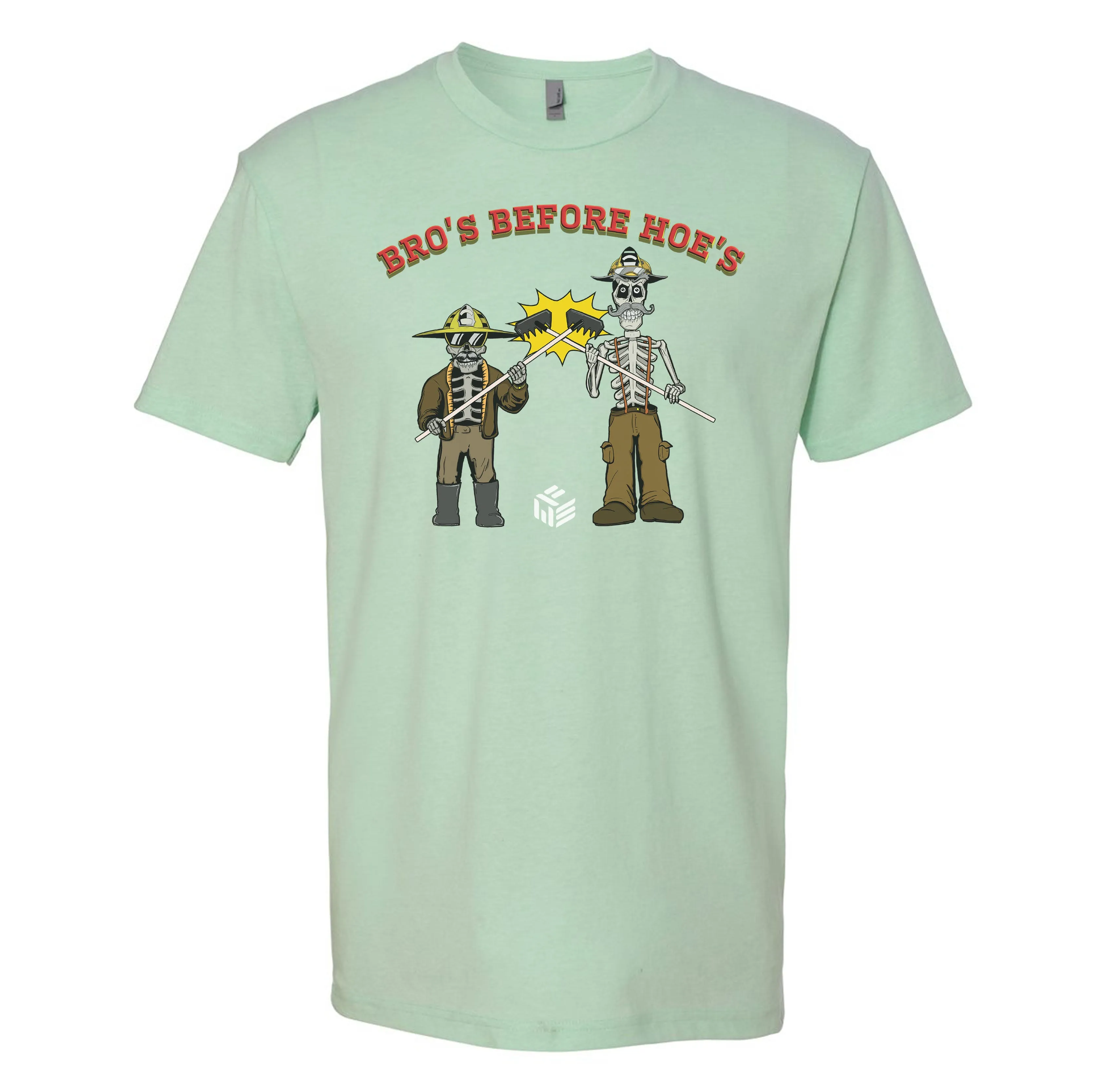 Western Fire Supply Bros Before Hoes Tee