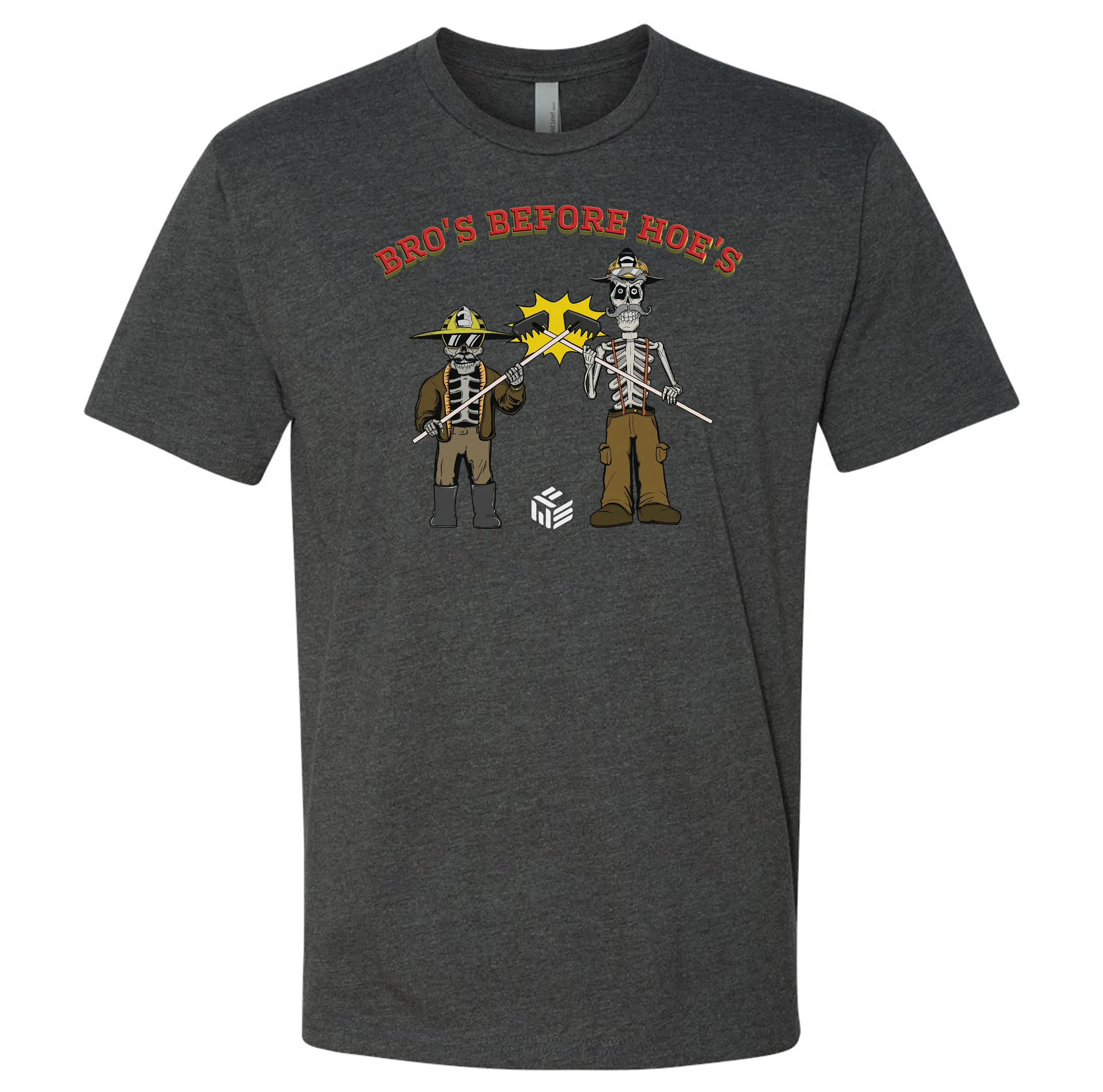 Western Fire Supply Bros Before Hoes Tee