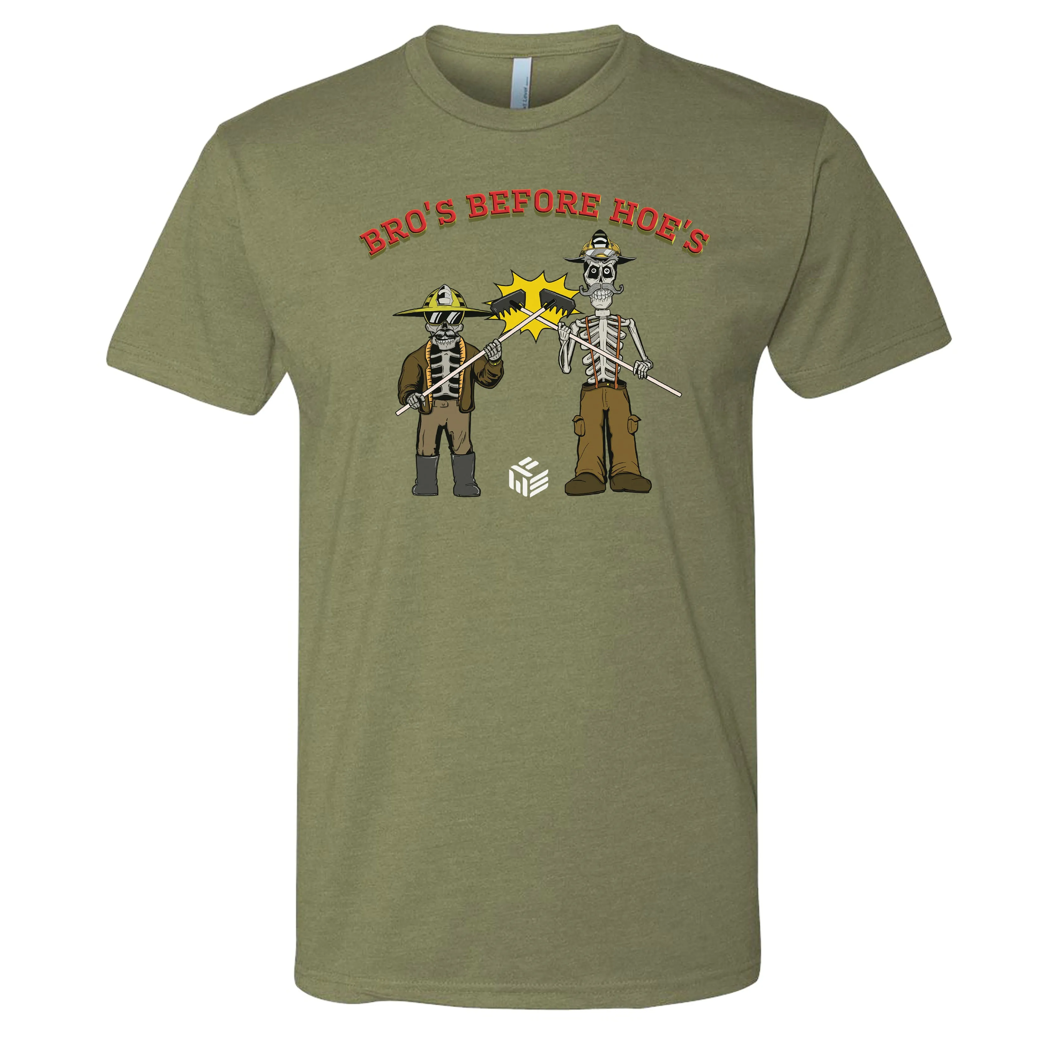 Western Fire Supply Bros Before Hoes Tee