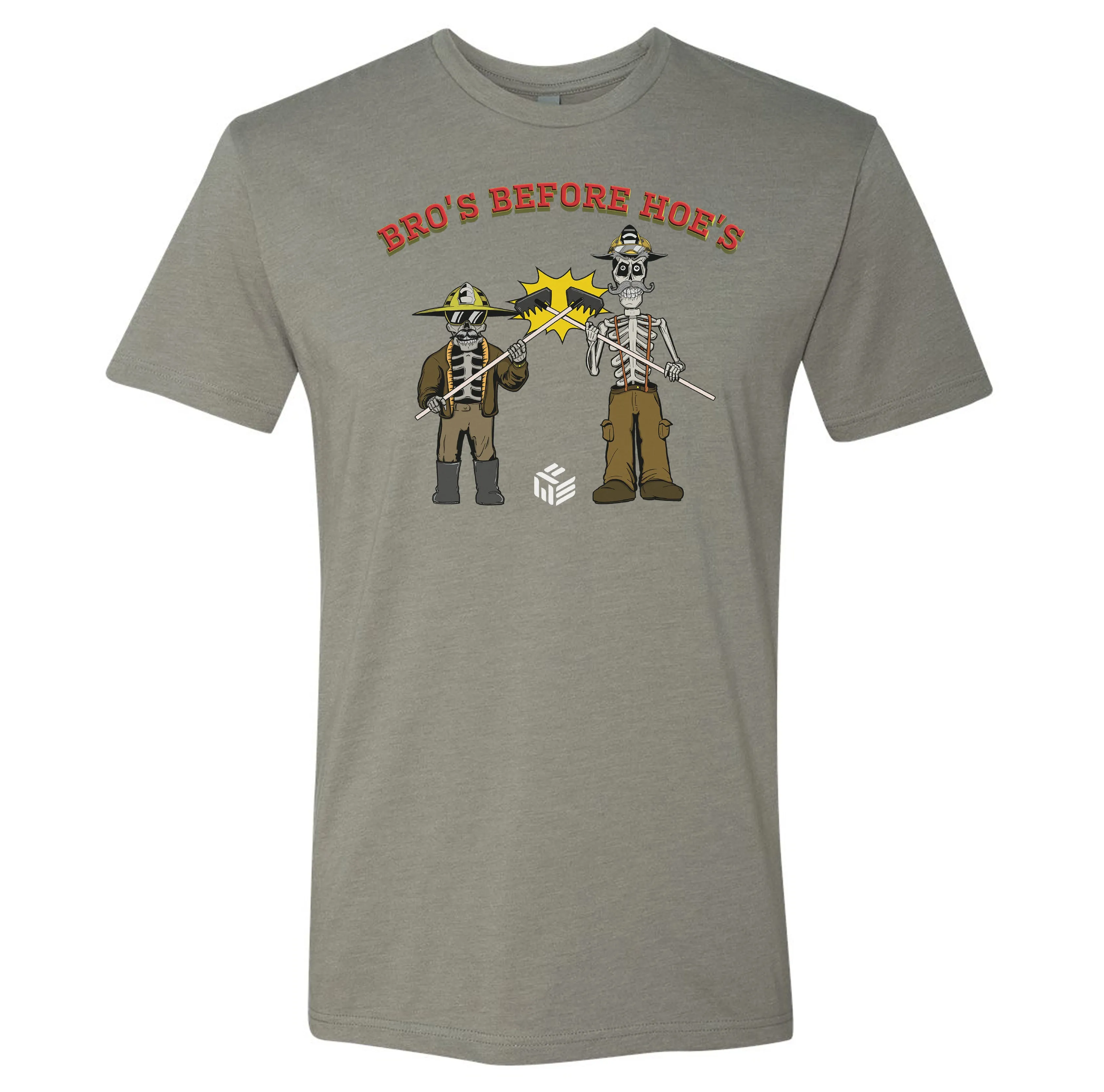 Western Fire Supply Bros Before Hoes Tee