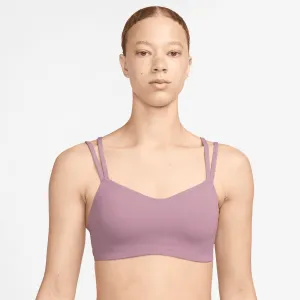 Women's Zenvy Strappy Light-Support Padded Sports Bra (523 - Plum Dust/White)