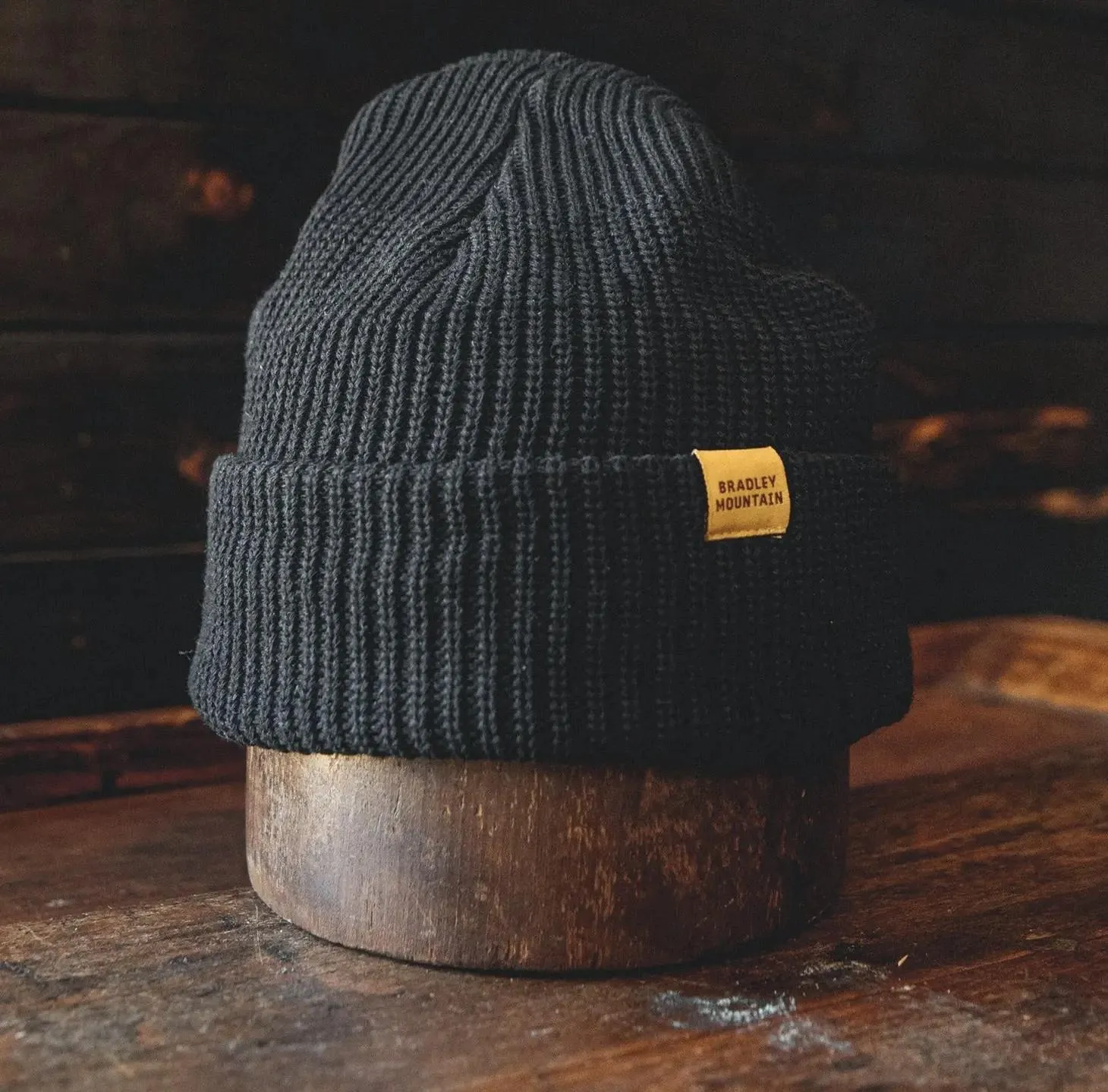 Wool Watch Cap - Black