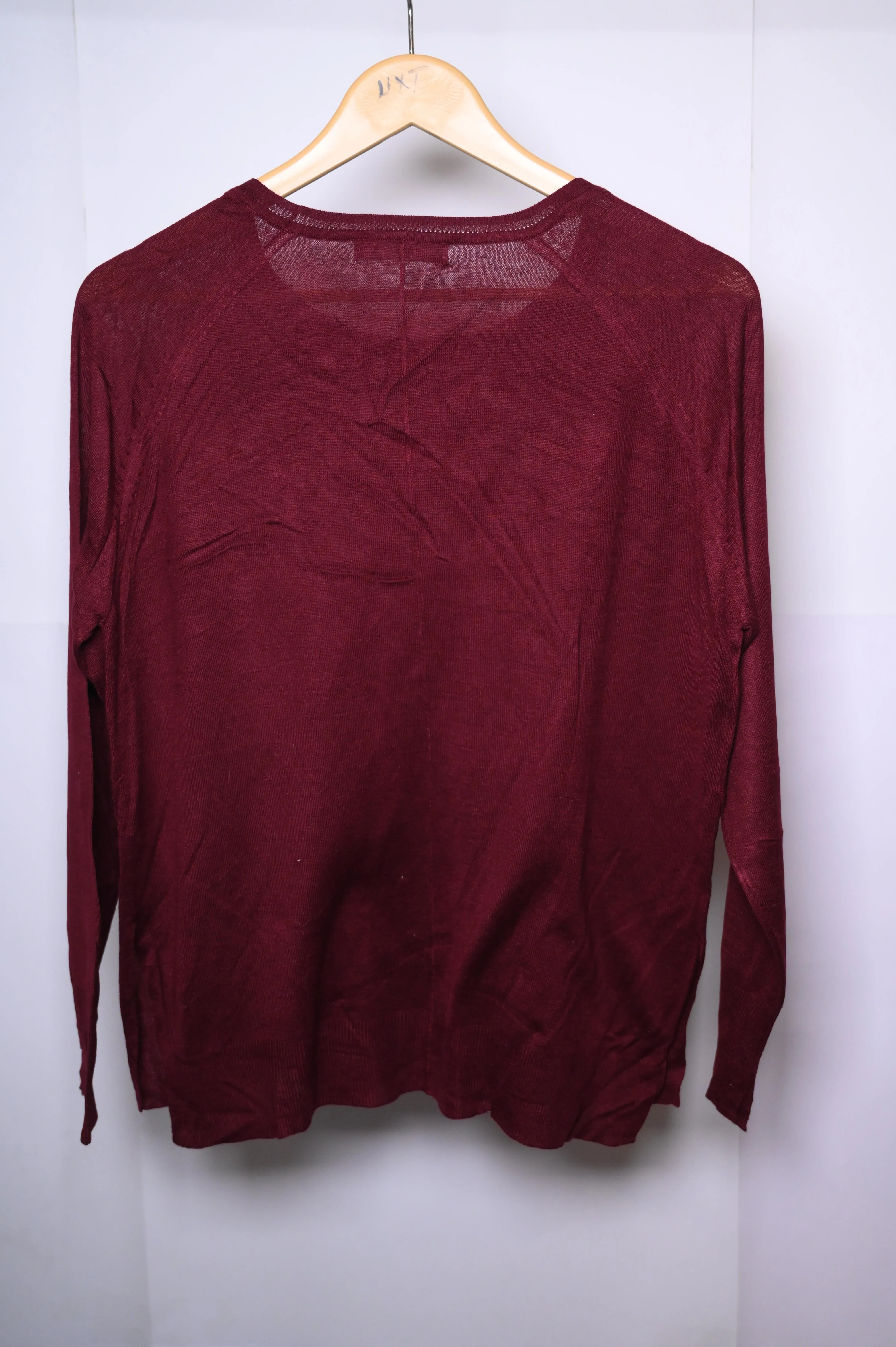 Zara Medium Maroon Sweatshirt